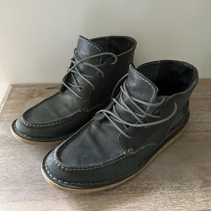 Oliberte Mens Slate Blue chukka boots size 45